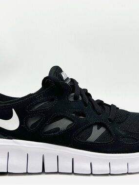 New! Youth Nike Free Run 2 GS J Black (DD0163 004